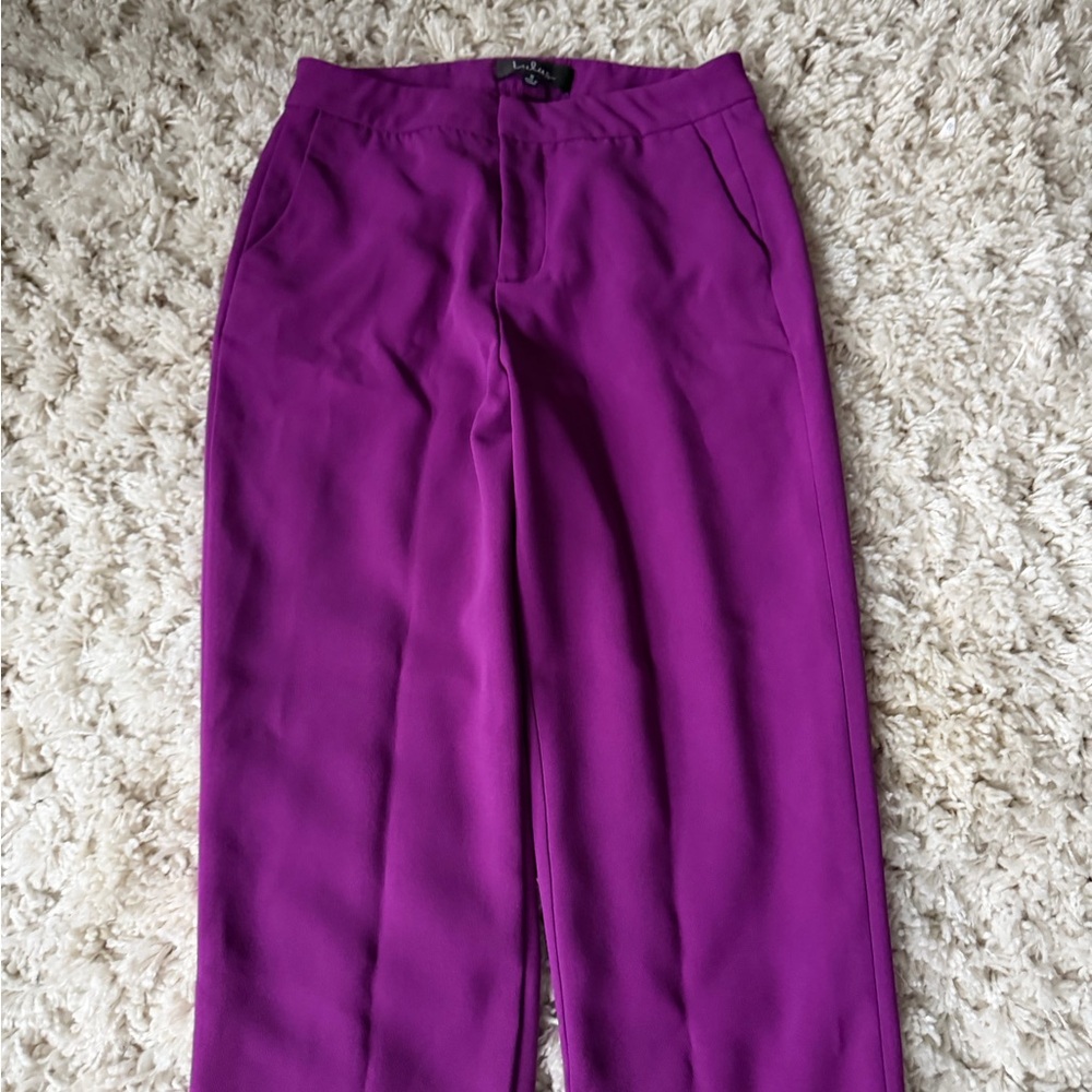 Lulu's Rich Purple Professional Cute Business Casual Comfy Apparel